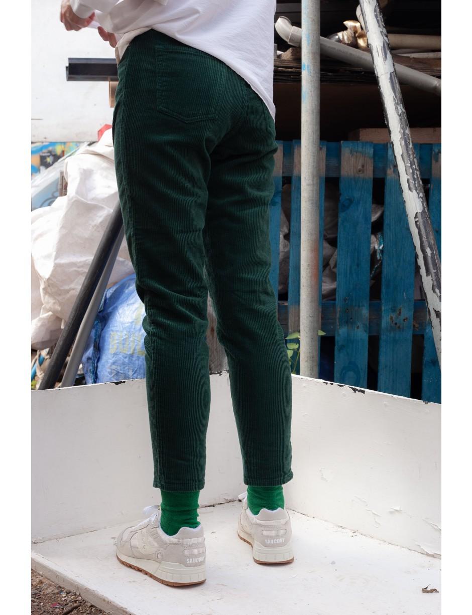 Dr. Denim Denim Nora Deep Green Cord 