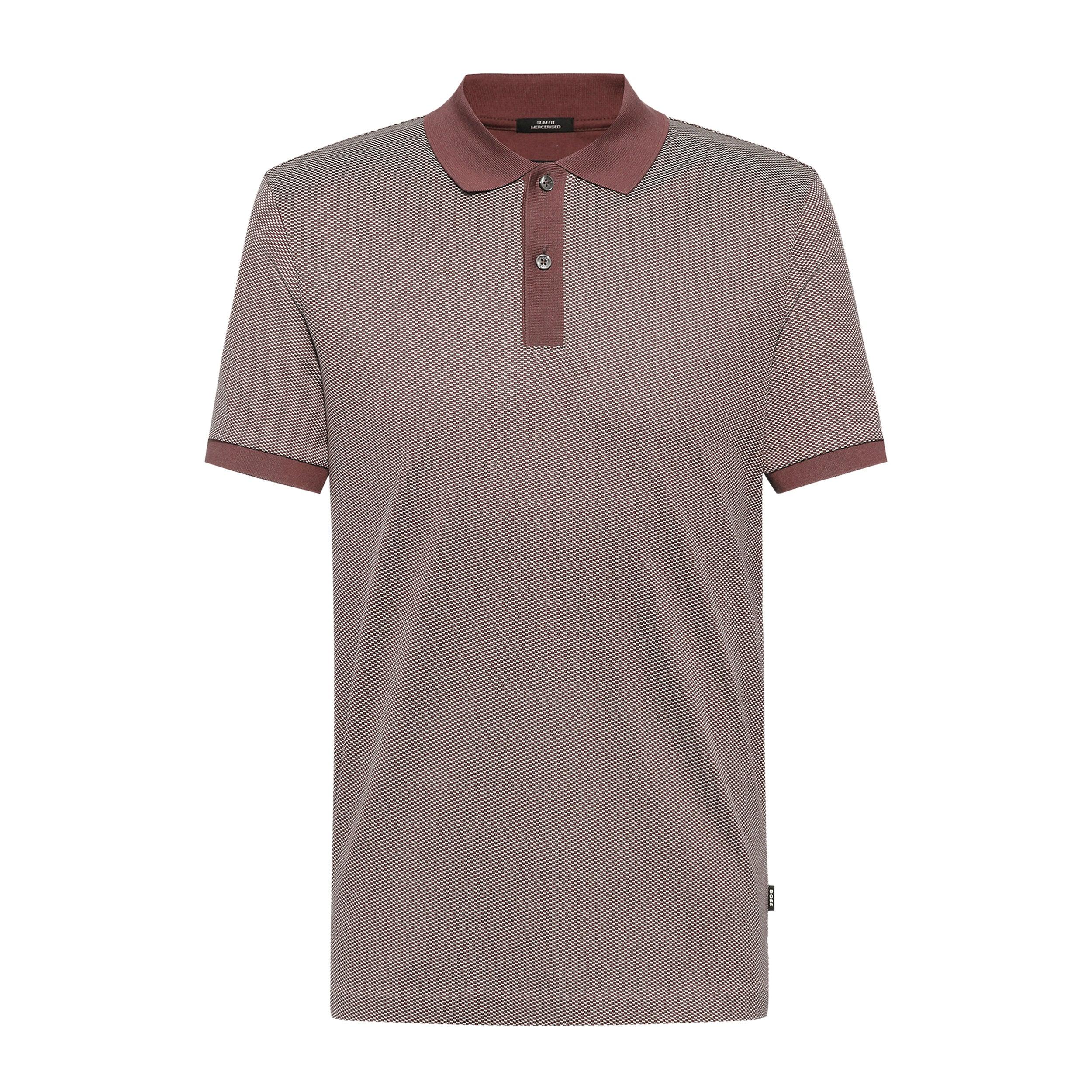 Hugo Boss Mens Slim-fit Phillipson Cotton Polo Shirt 