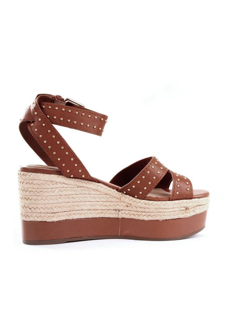 lata stud strap platform sandal