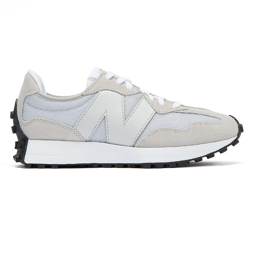 New Balance 327 / Silver Trainers in Grey (Gray) | Lyst