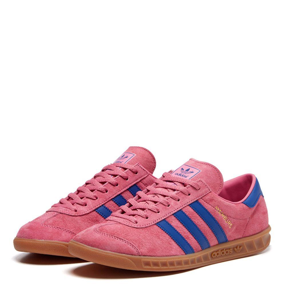 adidas Hamburg Trainers - / Blue in Pink for Men | Lyst Australia