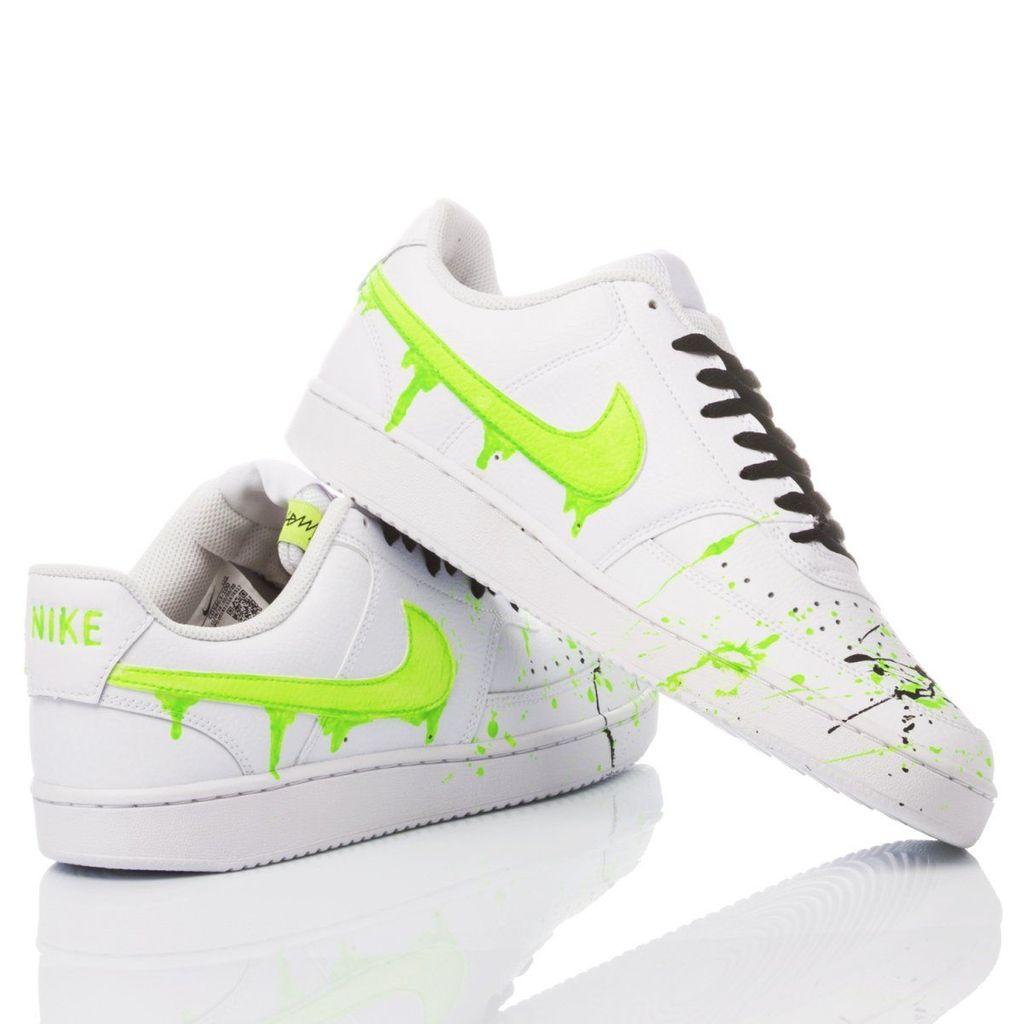 nike white leather sneakers