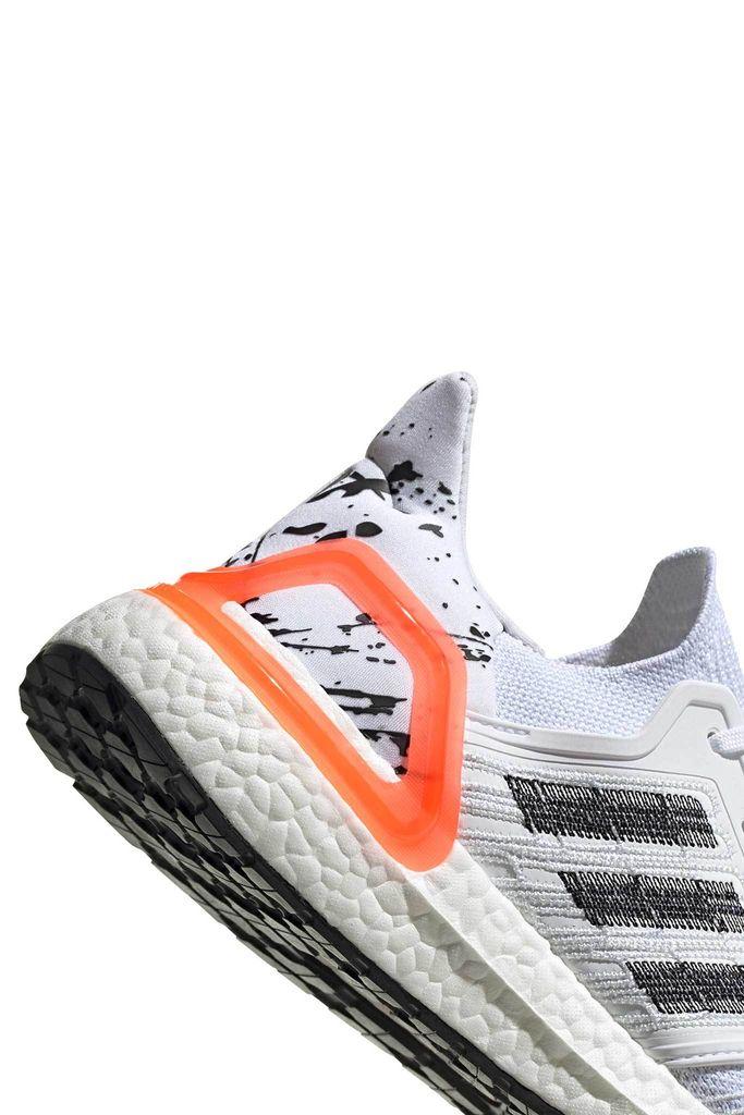 adidas ultraboost 20 cloud white core black signal coral