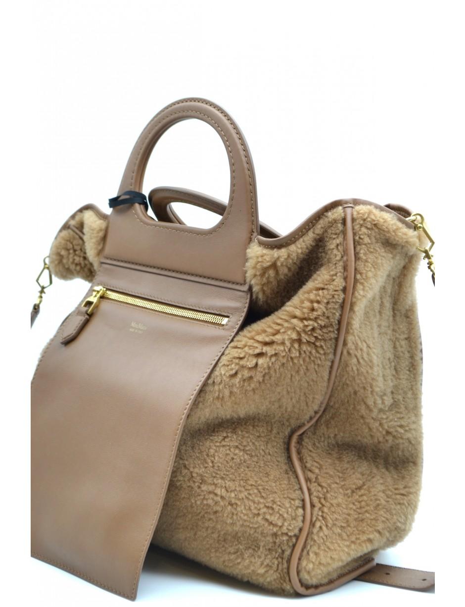 Max Mara Shoulder Bag in Brown - Lyst