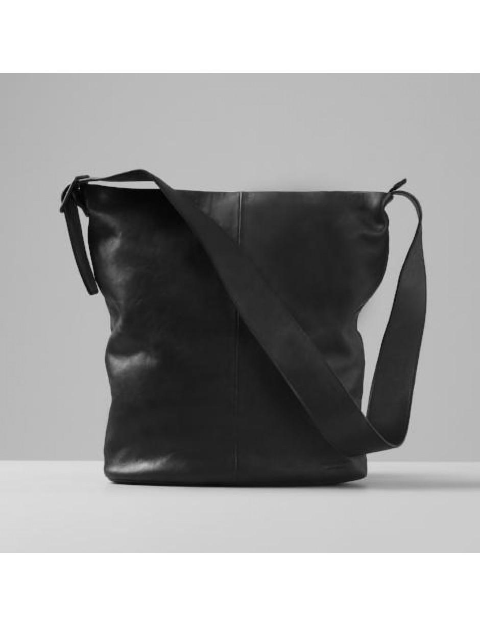 Leather Stockholm Bag Black - Lyst