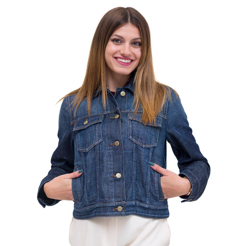 Weekend by Maxmara Denim Giubbotto Di Jeans in Blue - Lyst
