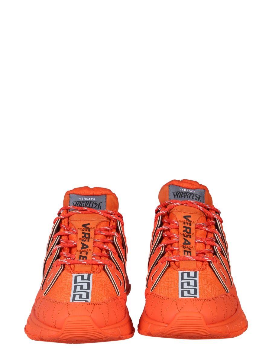 versace orange sneakers