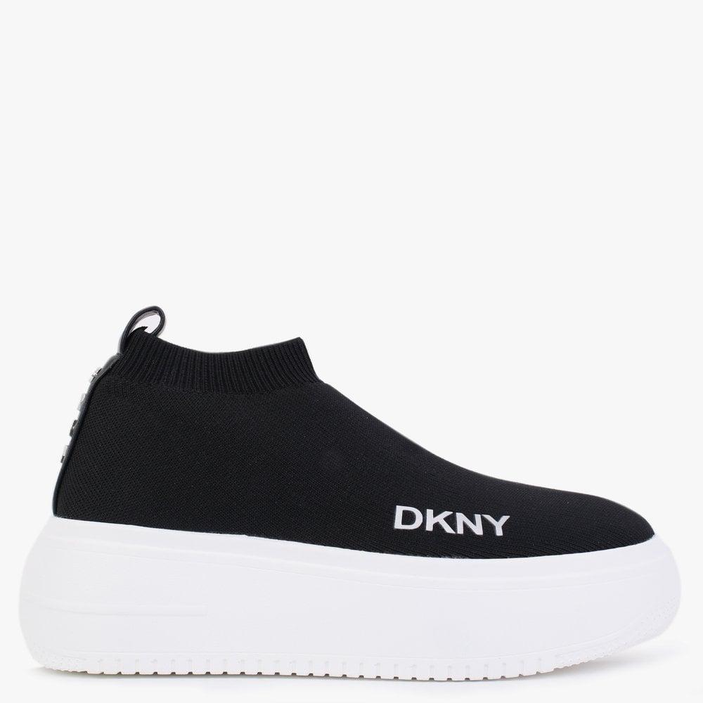 dkny marini slip on sock trainer