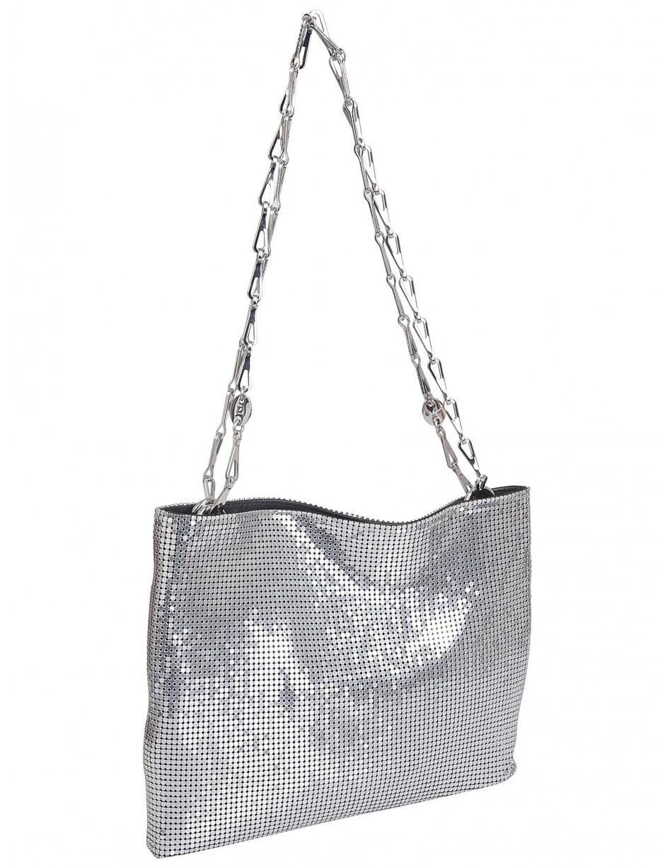 Paco Rabanne Bag in Silver (Metallic) - Lyst