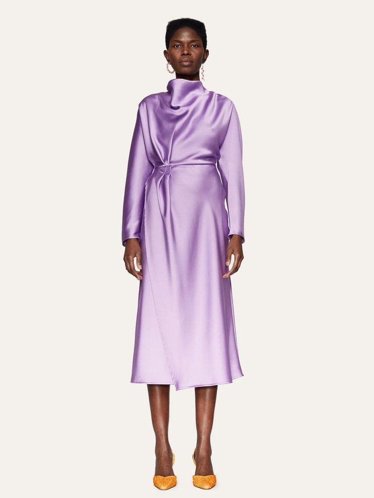 Stine Goya Synthetic Damai Dress Lilac 