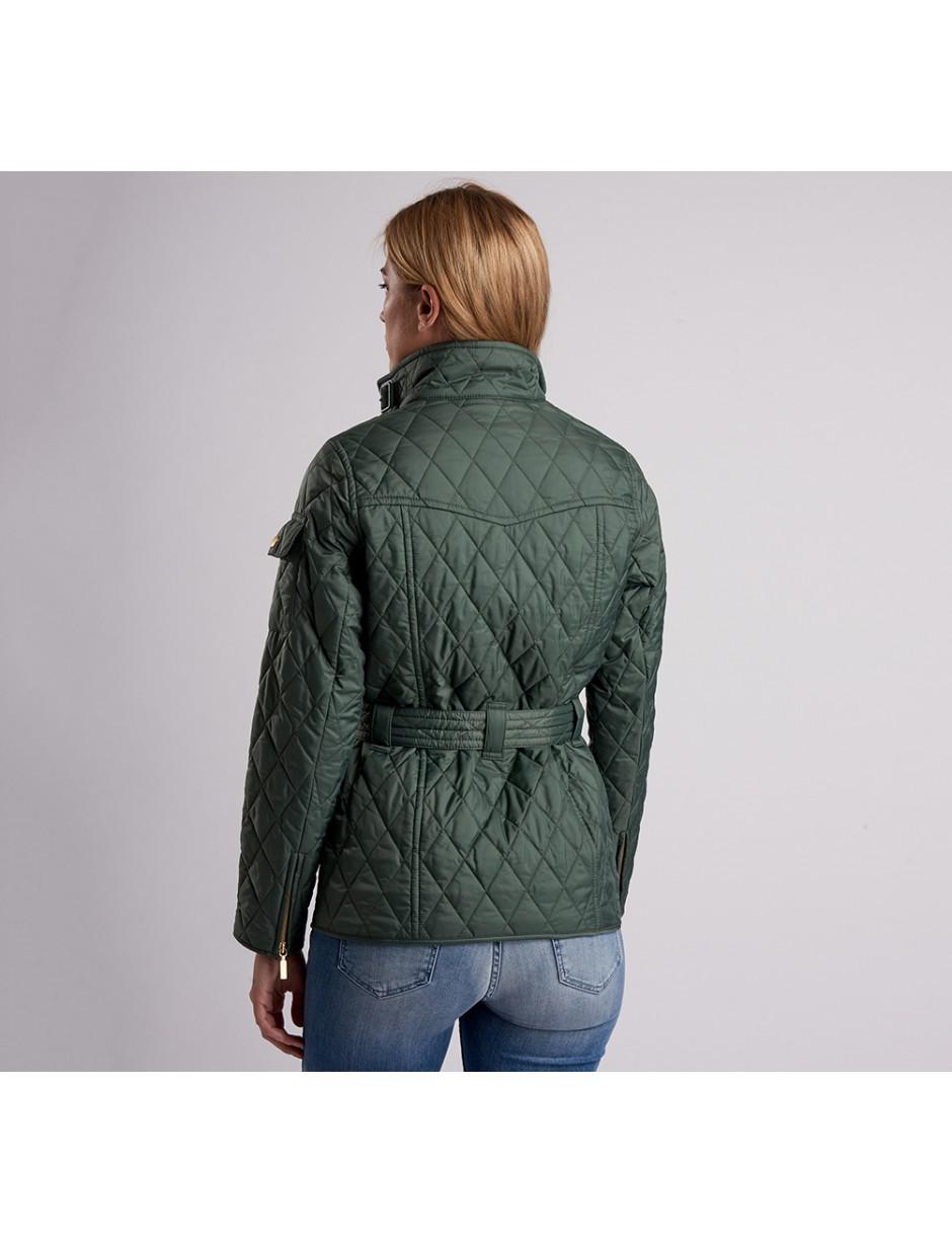 Barbour Women's Quilted Jacket in Green - Lyst