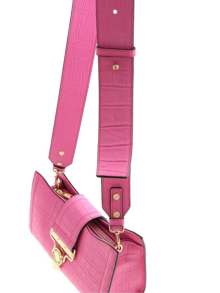 Versace Jeans Couture Salopette Midi Bag Cocco in Red - Lyst