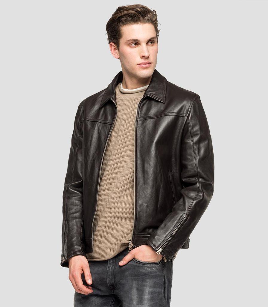 leather touring jacket