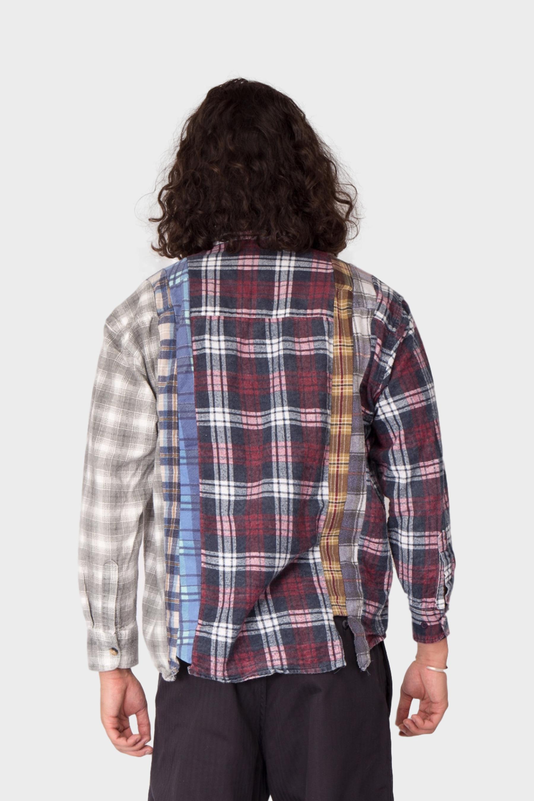 Needles Rebuild By 7 Cuts Flannel Shirt 
