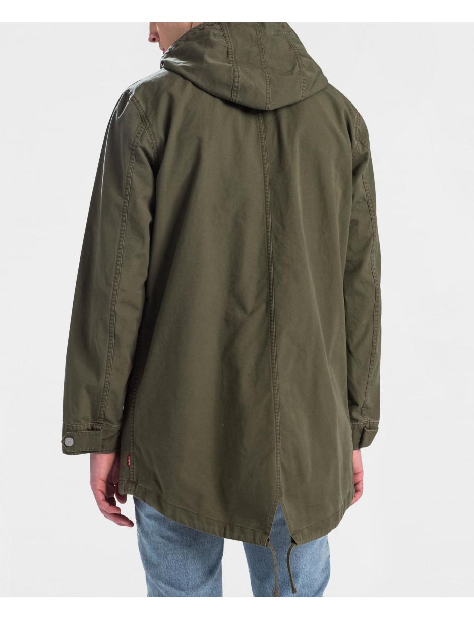 Levi's Levi's Men's Lightweight Fishtail Parka Jacket in Green for Men -  Lyst