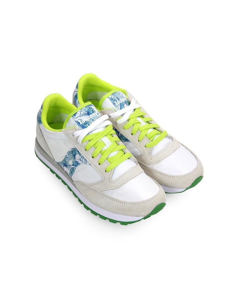 saucony white floral