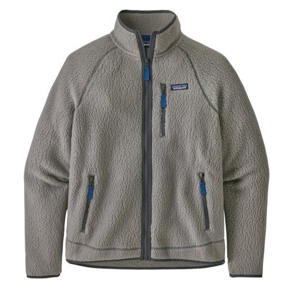 Patagonia Retro Pile Fleece Jacket Feather in Grey (Grey) for Men - Lyst