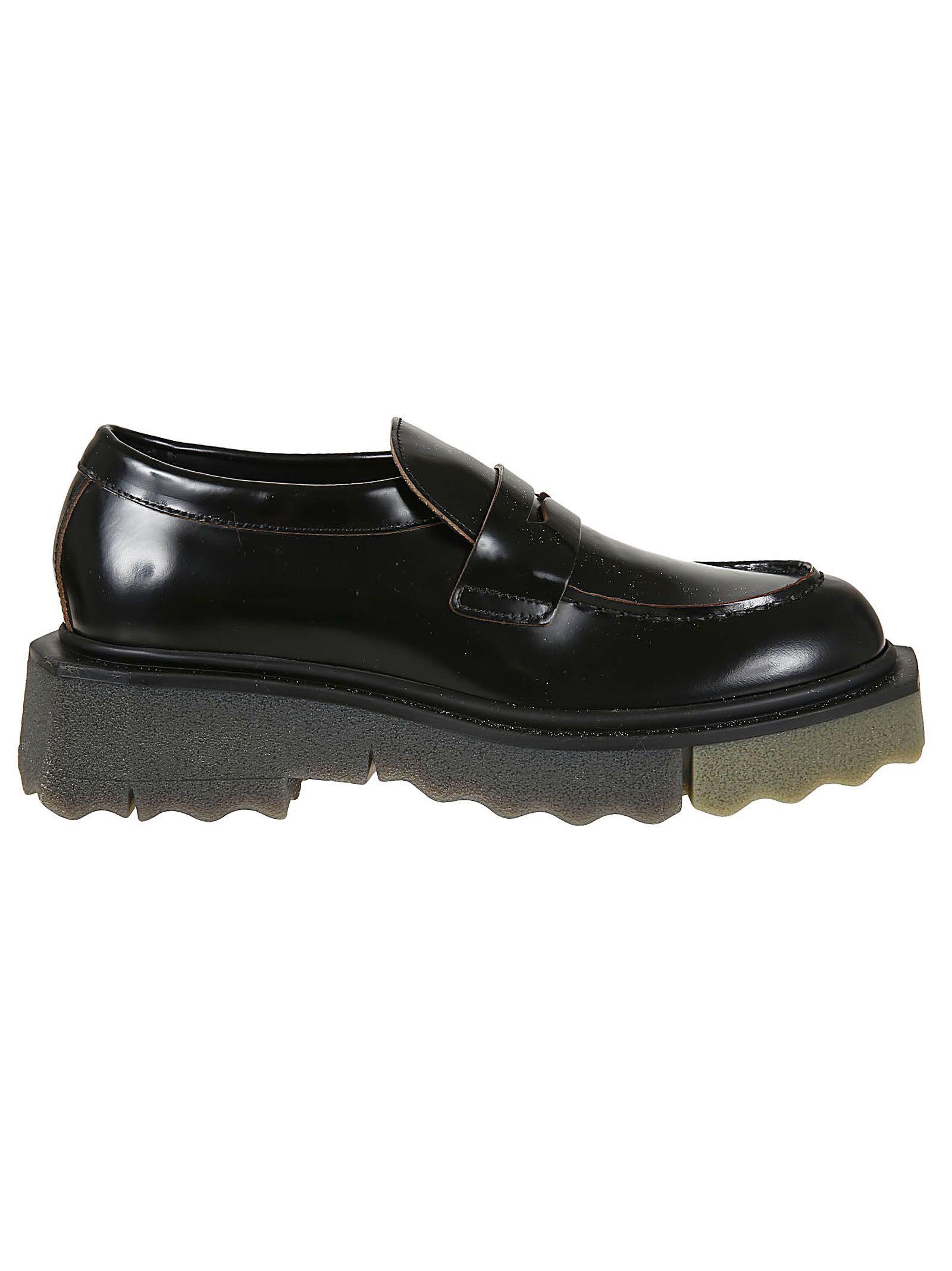 OffWhite c/o Virgil Abloh Calf Sponge Loafer in Black Lyst