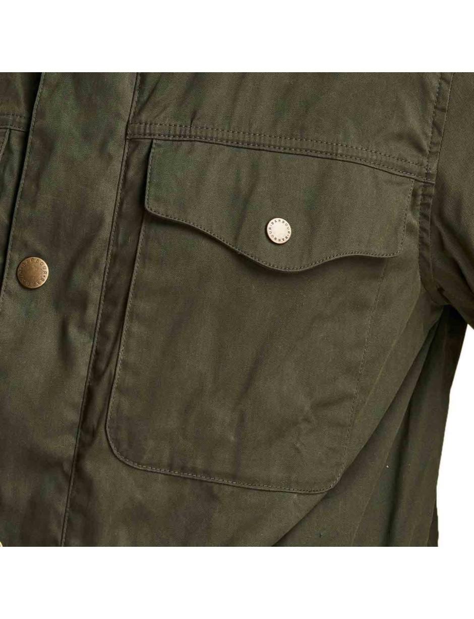 Barbour Cotton Skipton Casual Jacket Olive in Green for Men - Lyst