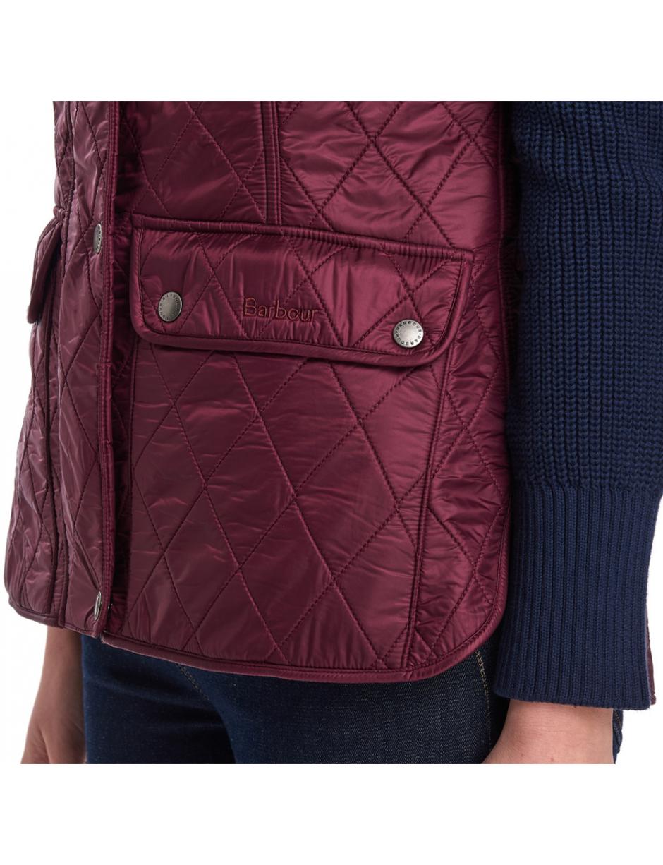 barbour purple jacket