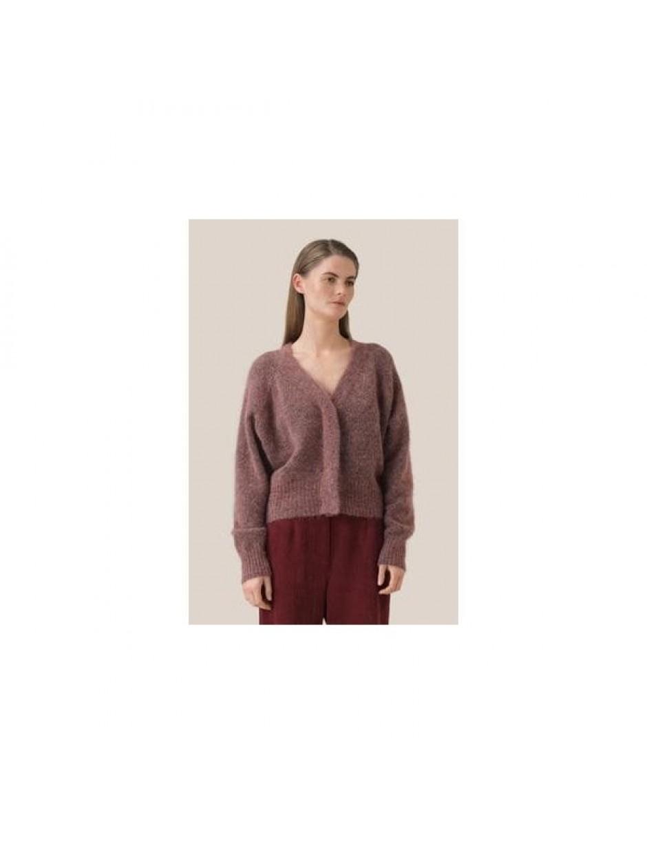 second female brook knit boxy cardigan