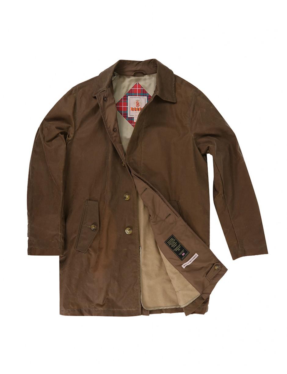 fitted leopard print coat