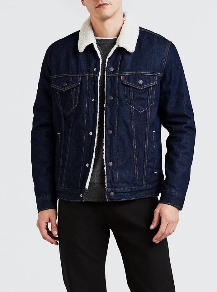 Levi's Type 3 Sherpa Trucker | Rockridge | Levi's in Blue for Men | Lyst