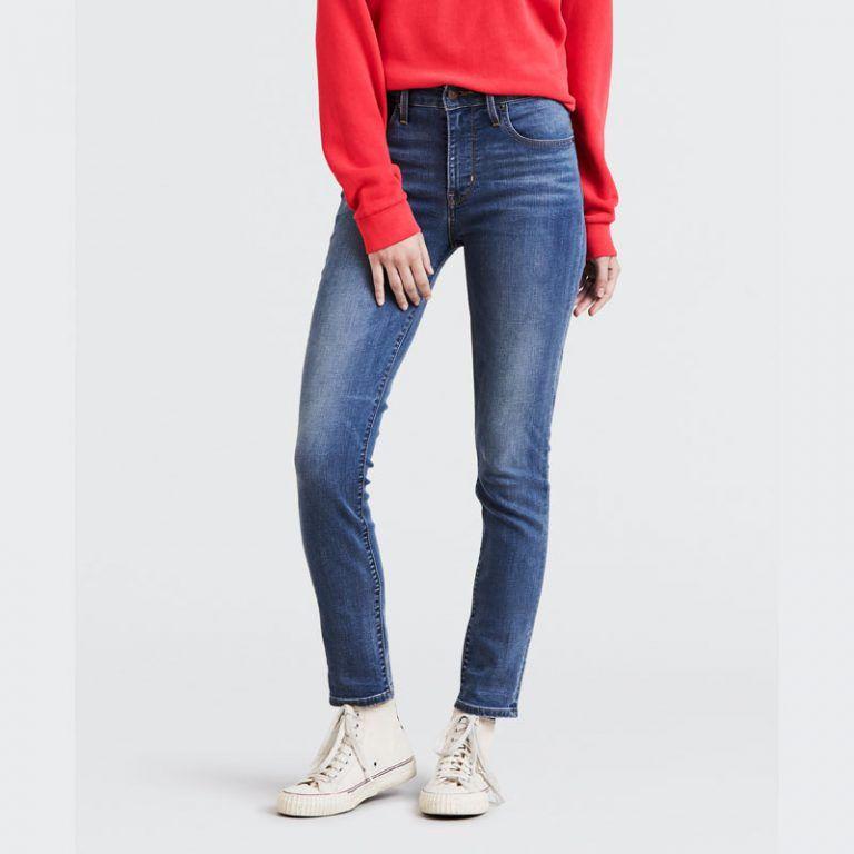 Levi's 721 Hi Rise Skinny in Blue 