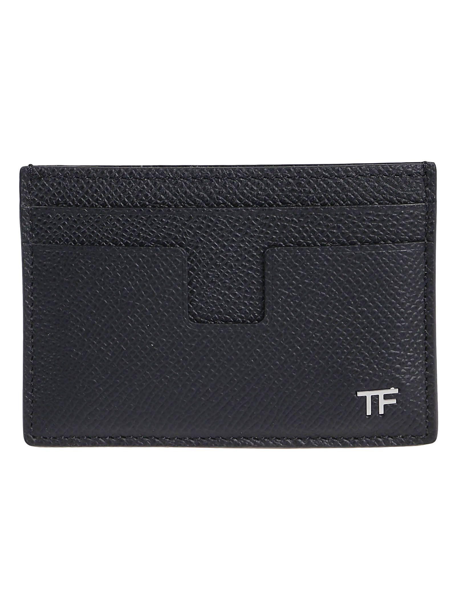 Tom Ford Leather T Line Credit Card Holder in Black for Men Save 17