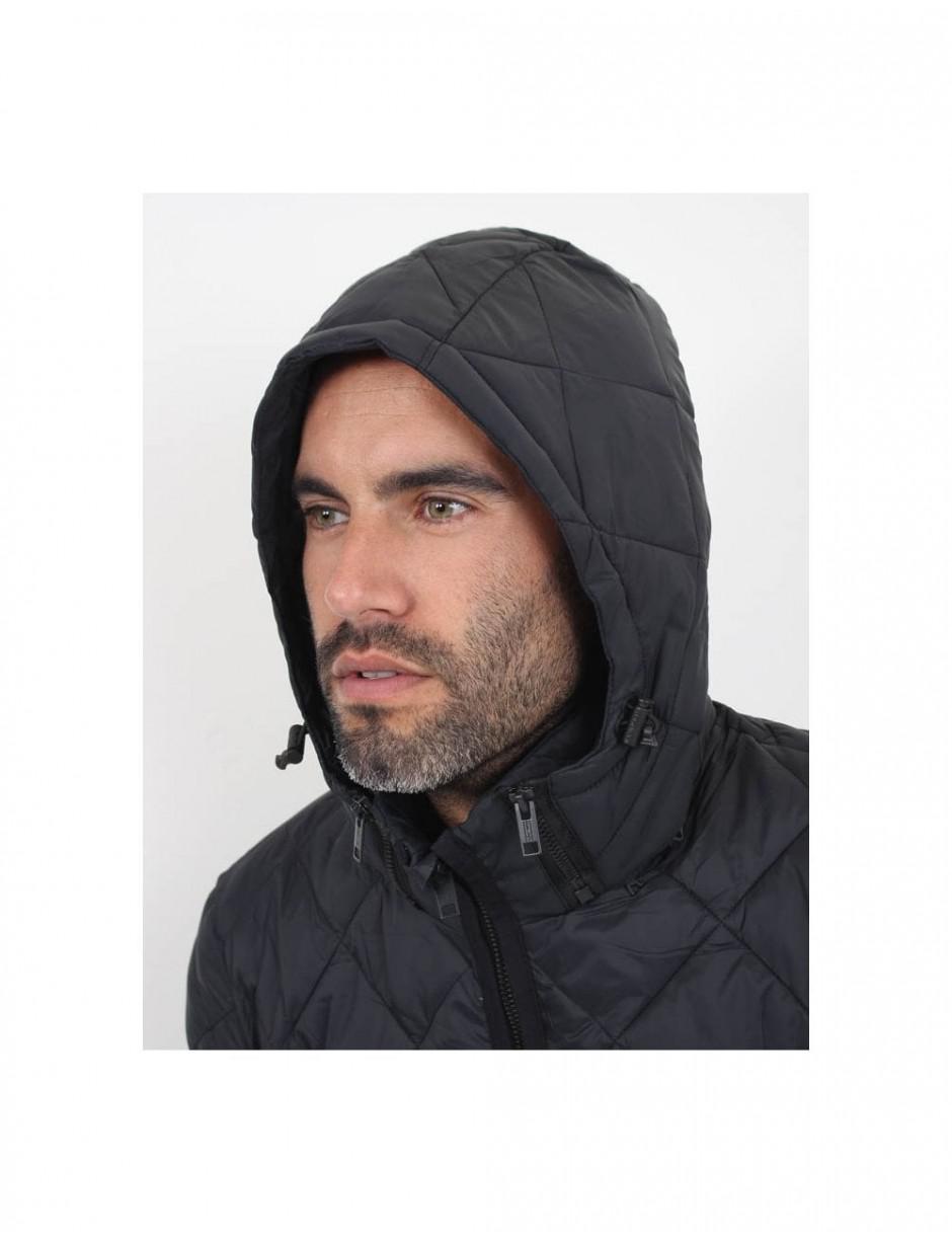 replay diamond quilted jacket