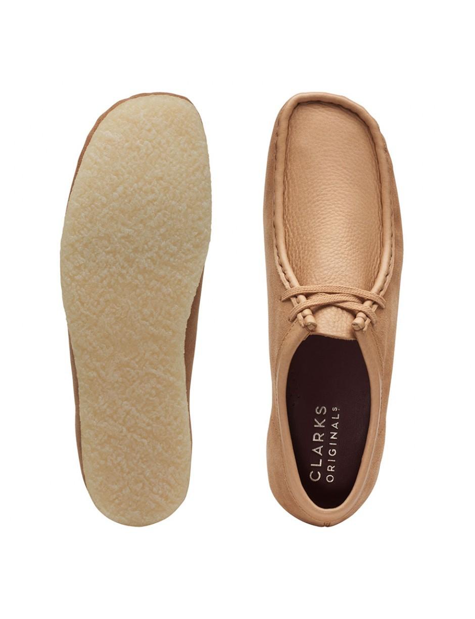 clarks wallabee light tan