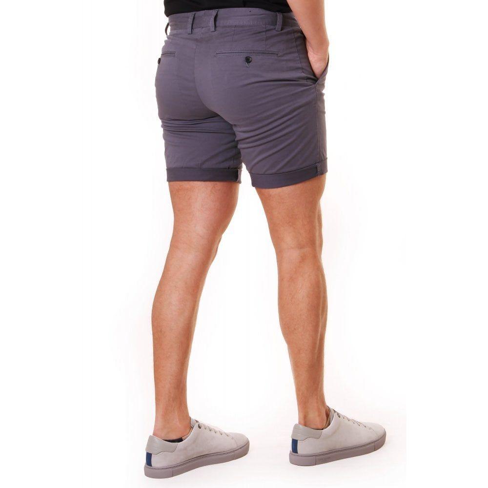 J.Lindeberg Nathan Super Satin Shorts in Grey (Gray) for Men - Lyst