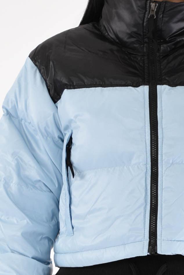 The North Face Synthetic Jacket Model Nuptse Short Jacket in Blue 