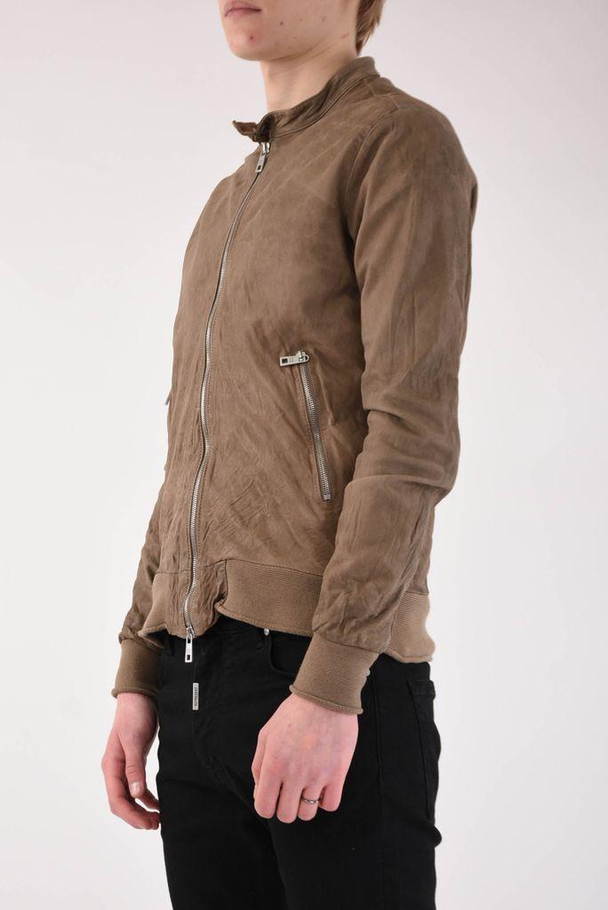 Giorgio Brato Leather Jacket in Brown for Men | Lyst