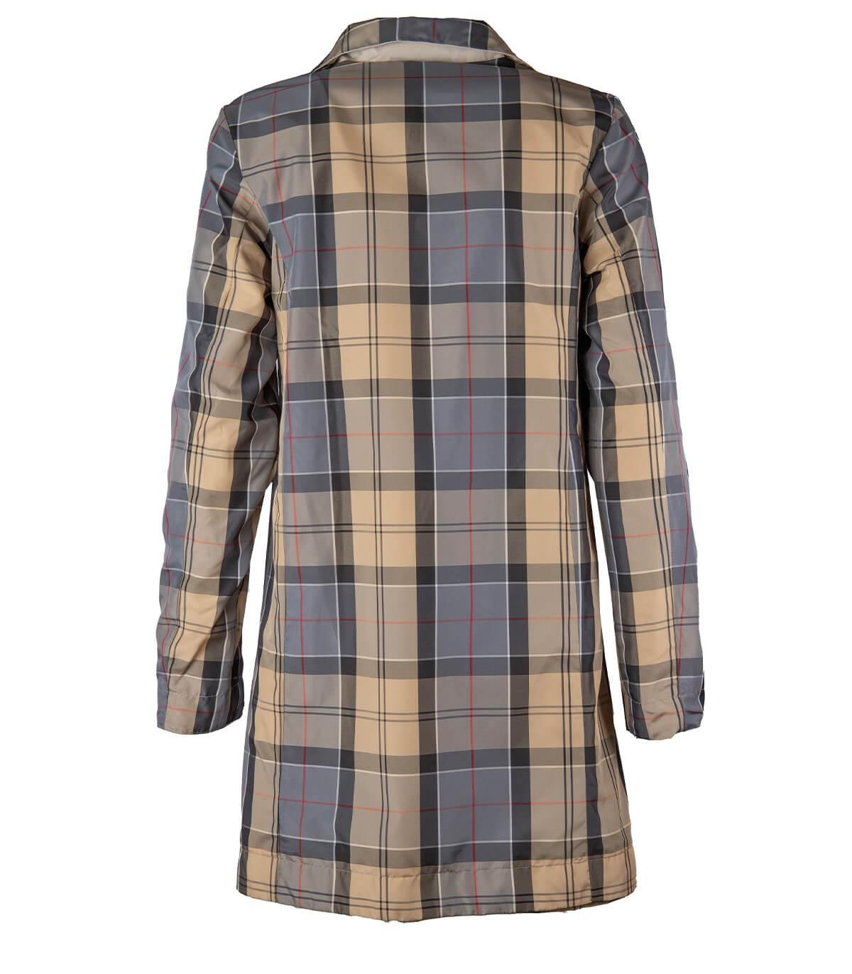 Barbour Synthetic Babbity Tartan Reversible Jacket in Beige (Natural) | Lyst