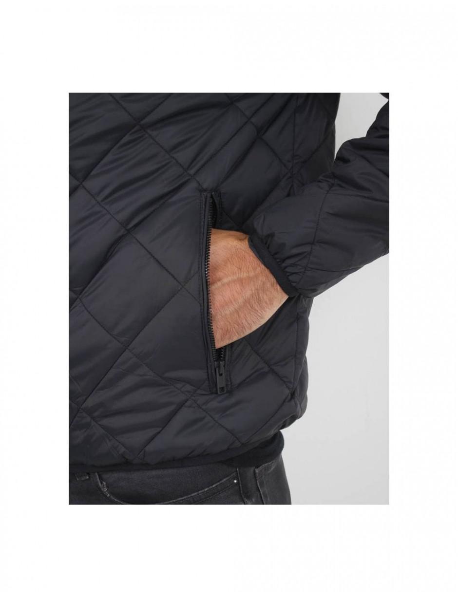 replay diamond quilted jacket