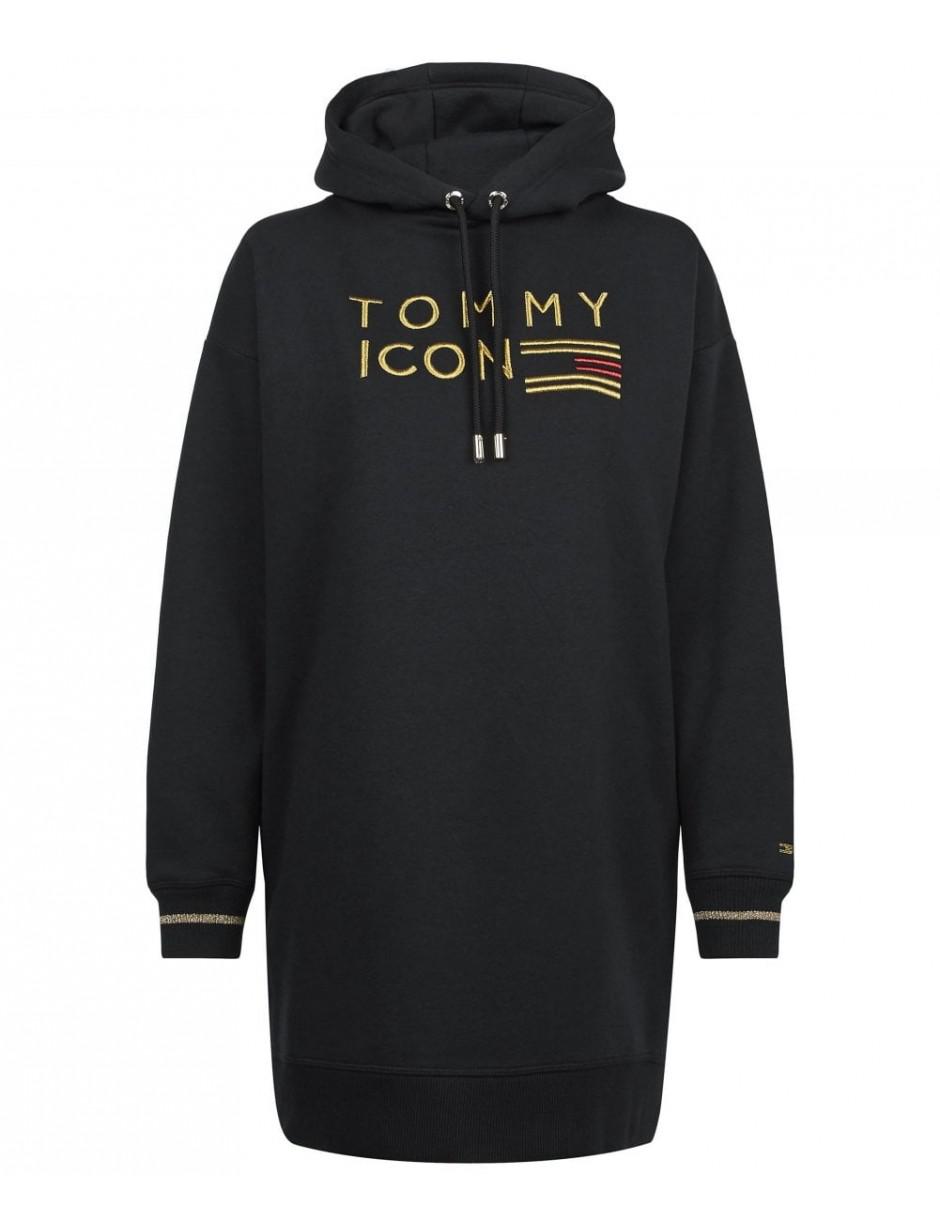 tommy icons fleece dress
