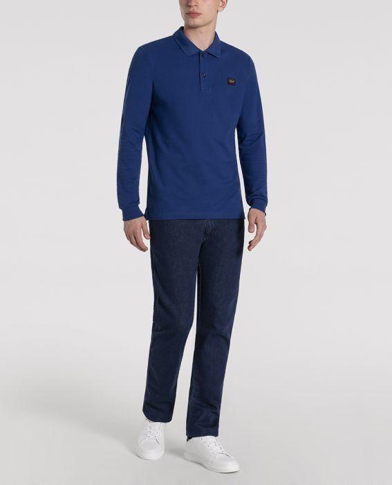 paul and shark polo blue