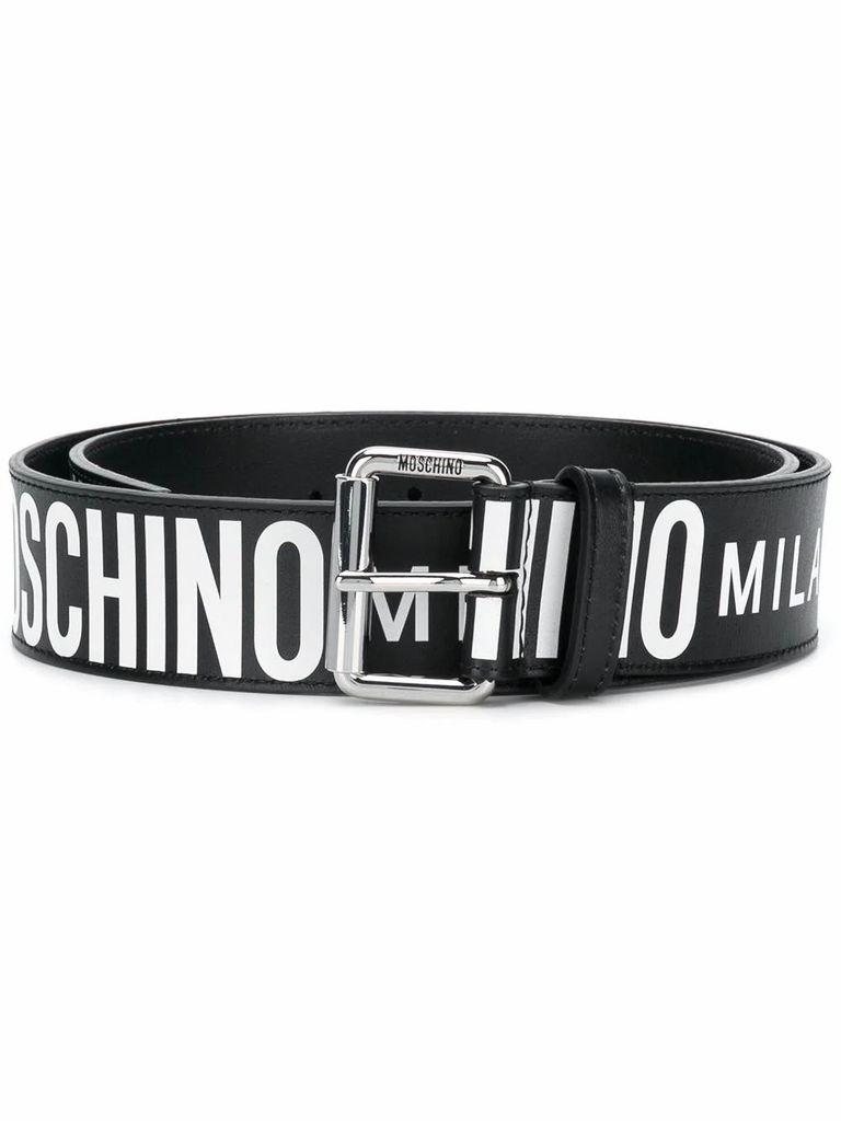 Moschino Men's A802280101555 Black Leather Belt for Men Lyst