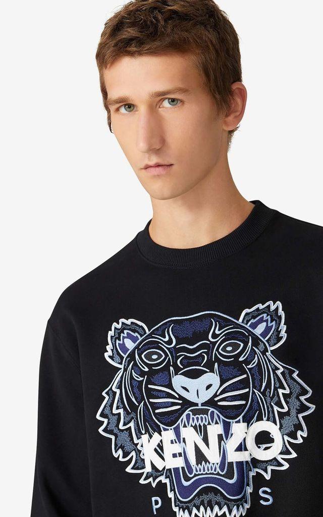 KENZO Tiger T-shirt /blue in Black for Men - Lyst