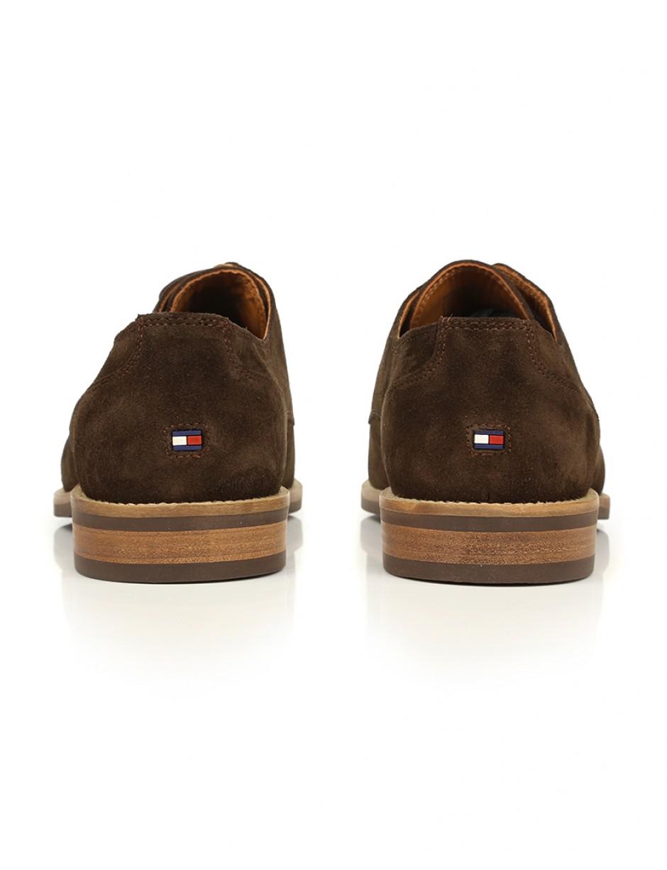 tommy hilfiger essential suede lace up derby