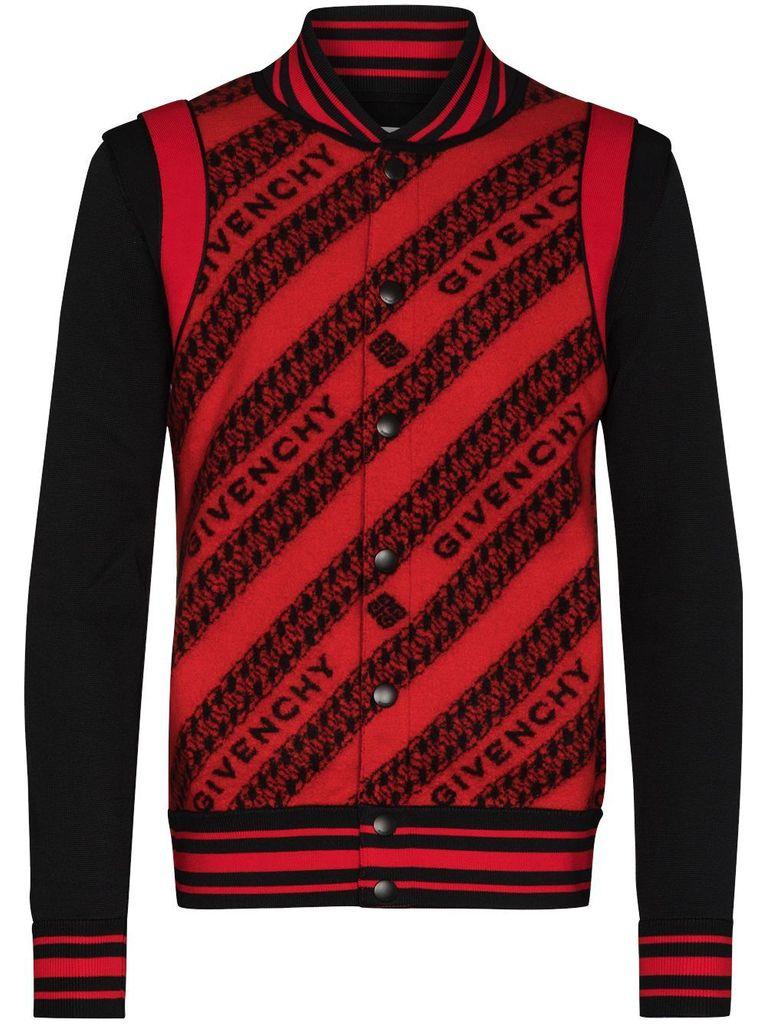 givenchy bomber jacket red