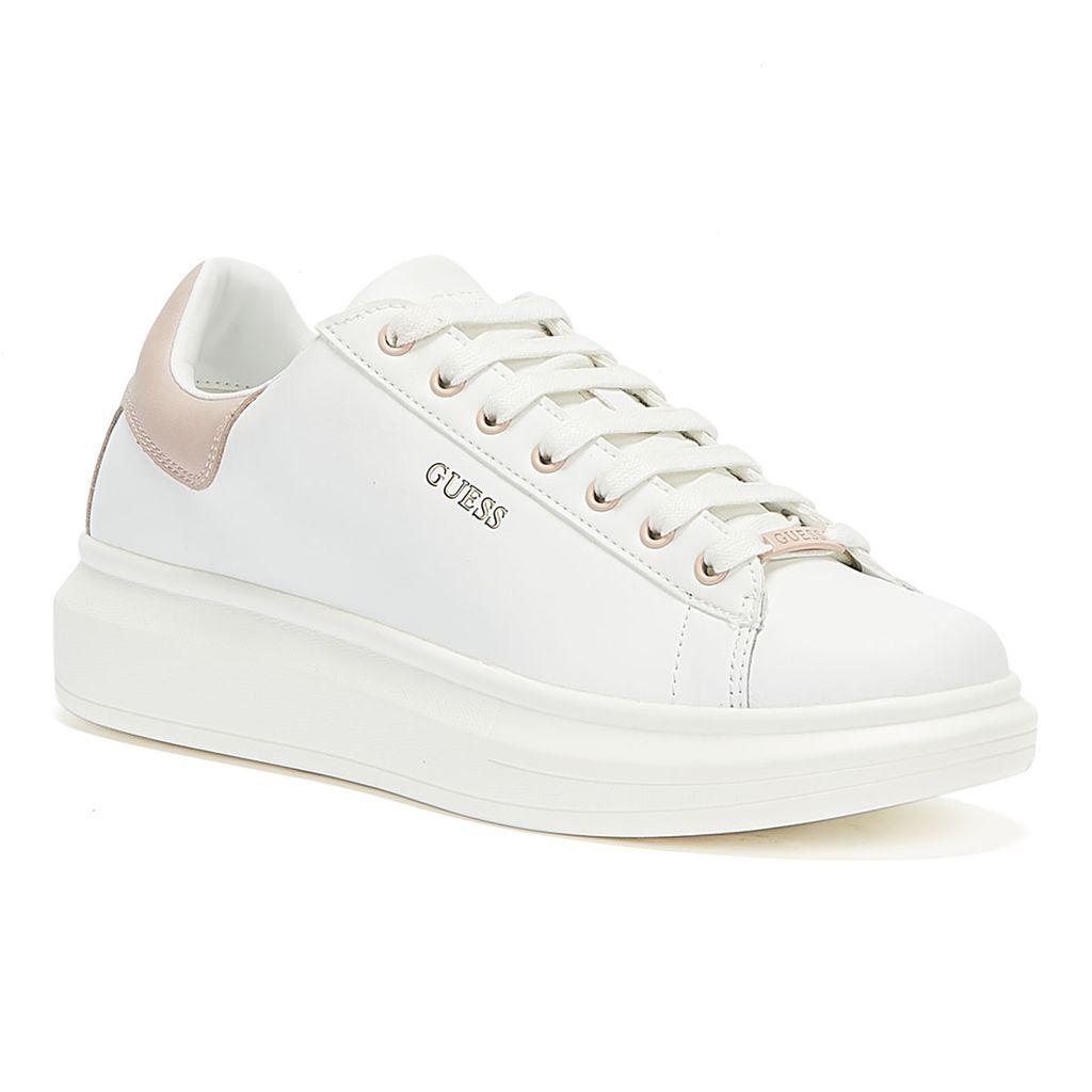 pink guess trainers