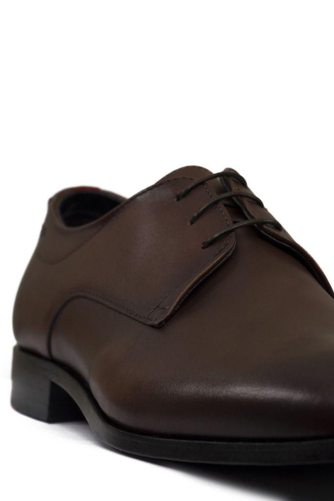 HUGO Midtown Derby Leather Shoe in 