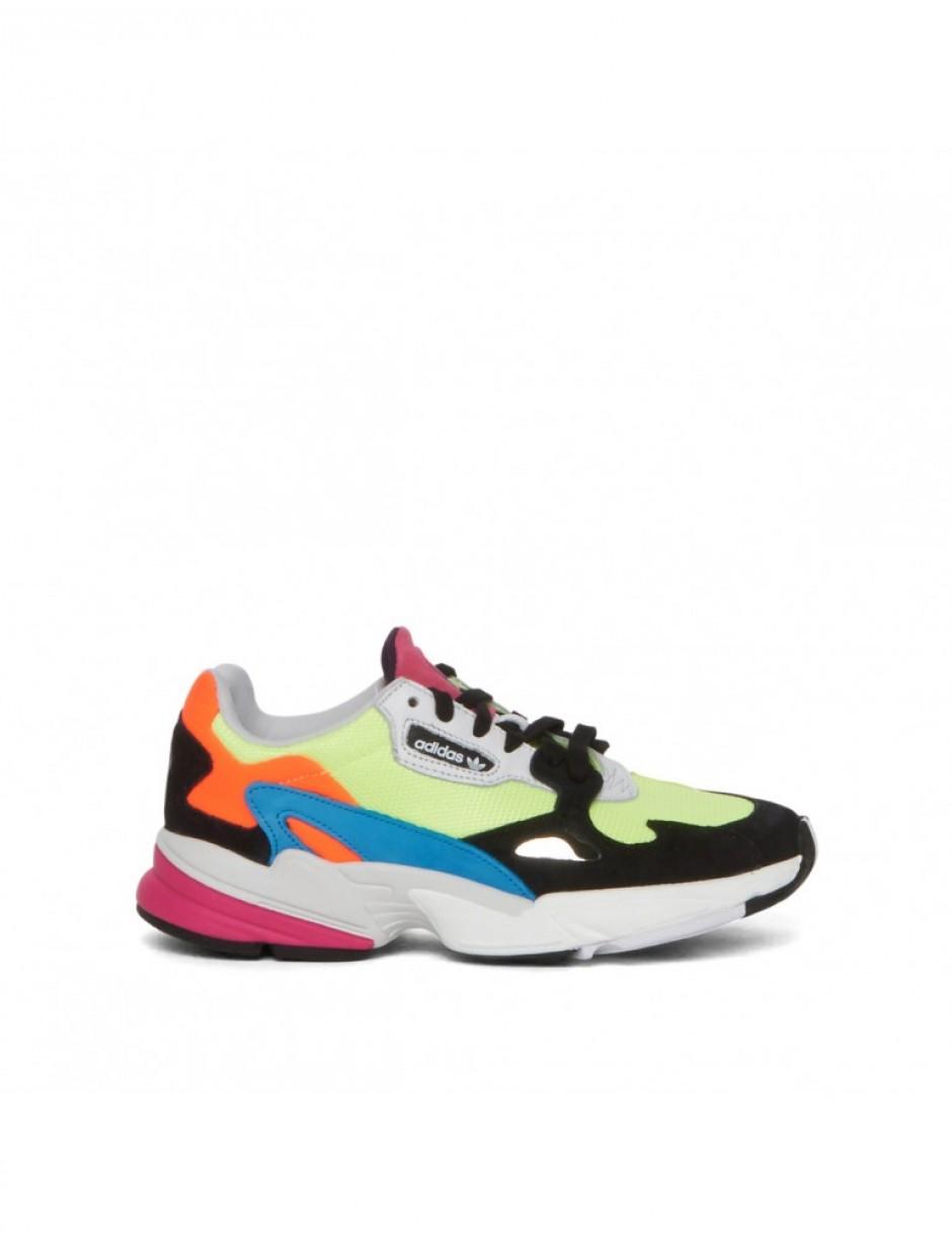multi coloured adidas trainers