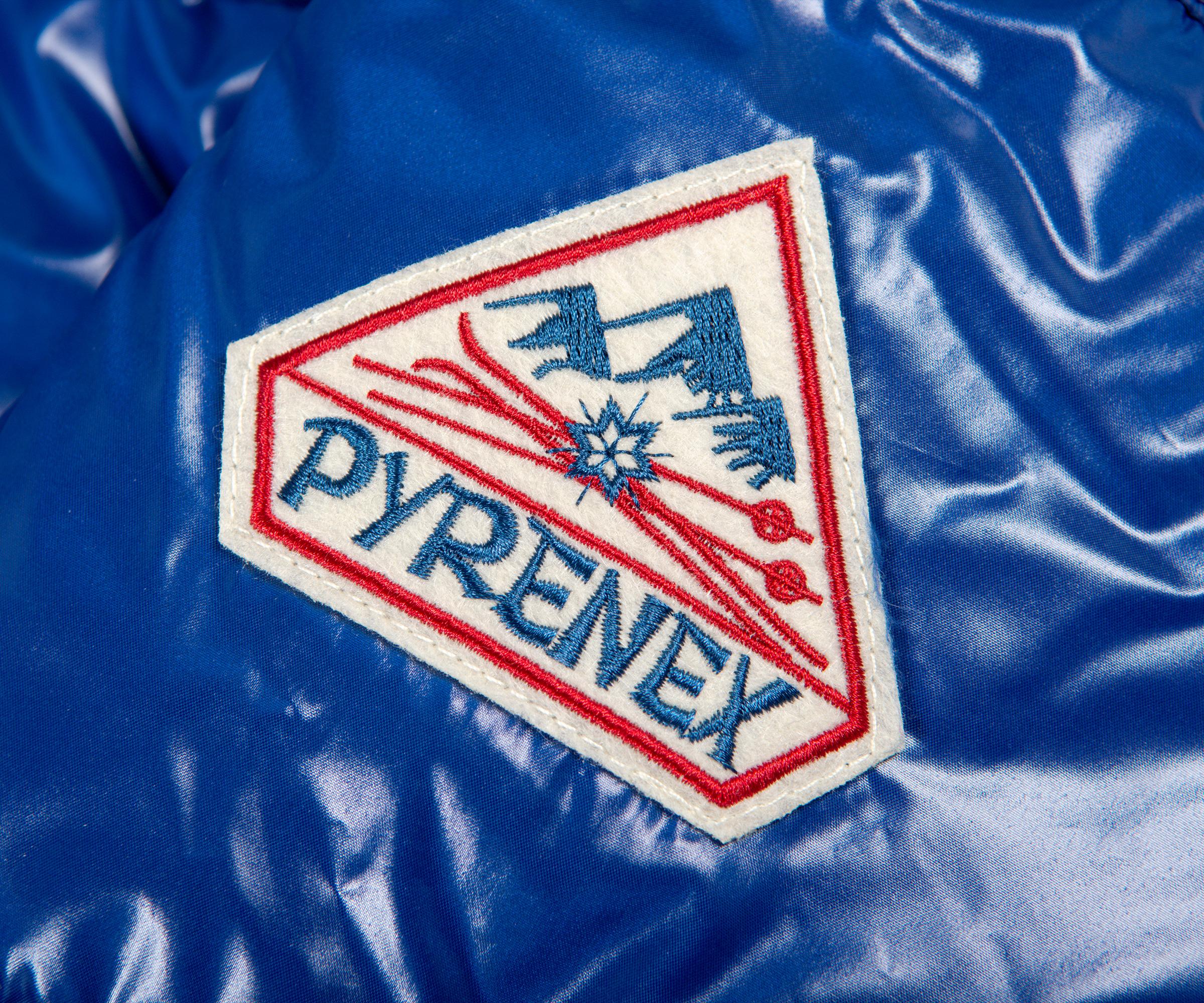 Pyrenex 'sten' High Shine Down Jacket True Blue for Men | Lyst
