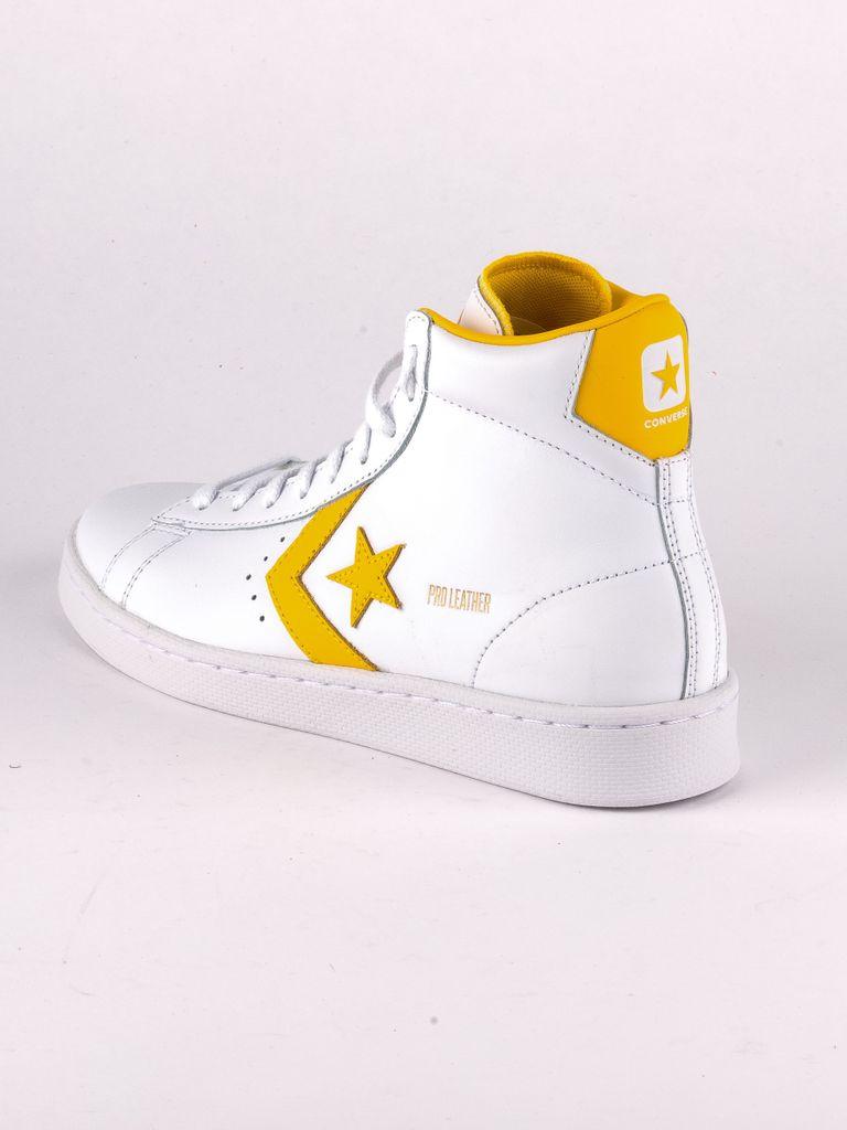 converse pro leather yellow