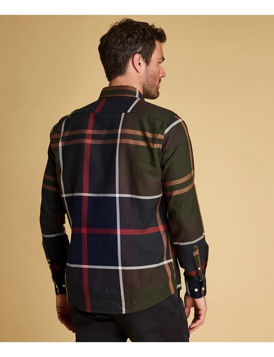Barbour Cotton Tailored Fit Dunoon 