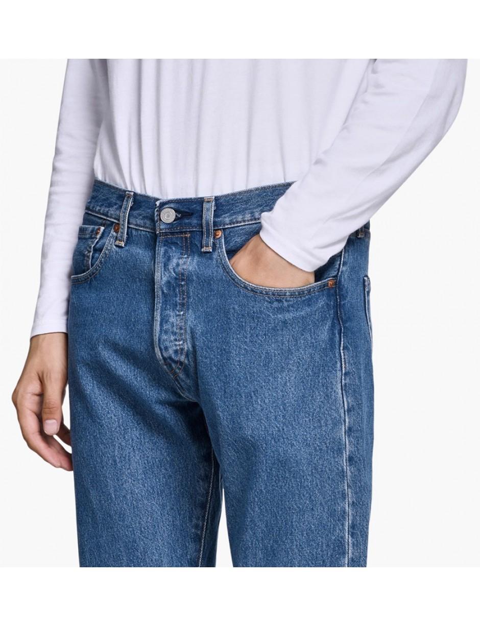 levi's 501 slim taper stonewashed