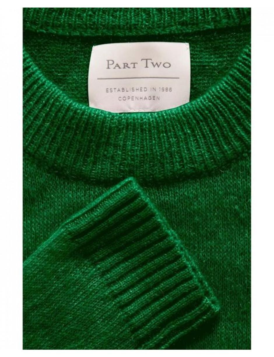 Part Two Wool Prairie Mohair Sweater Green - Lyst